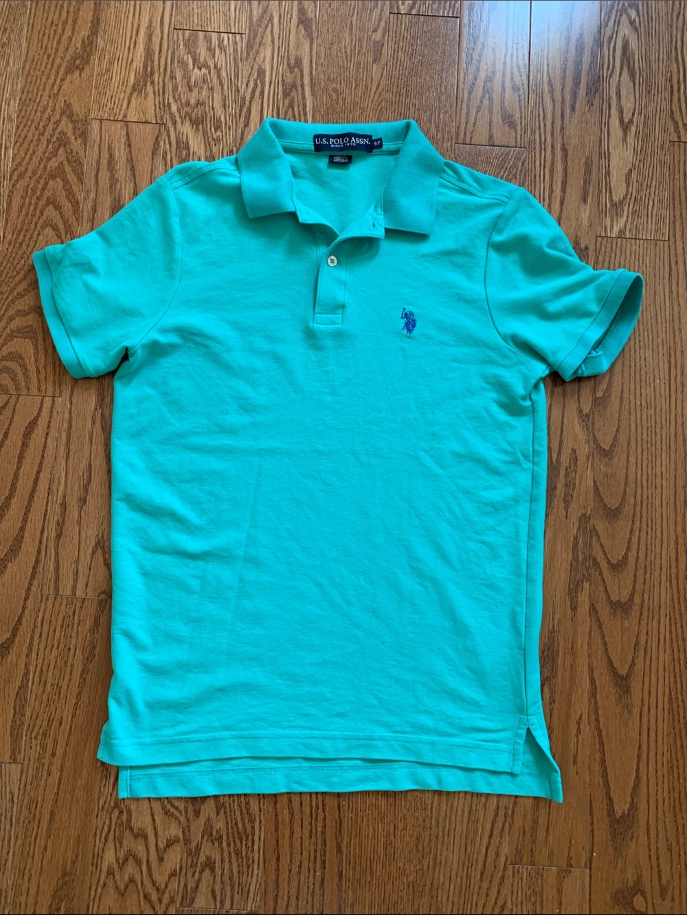 U.S. Polo Assn. Men's Teal Polo Shirt